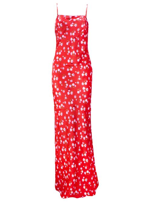 Long floral print dress ROTATE BIRGERCHRISTENSEN | 1124242946BCR135318-1763